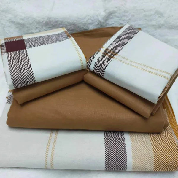 Assorted Pure Cotton Fitted Bedsheets