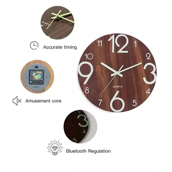 Decorative Luminous Wall Clock