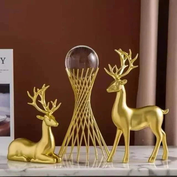 Two Golden deers