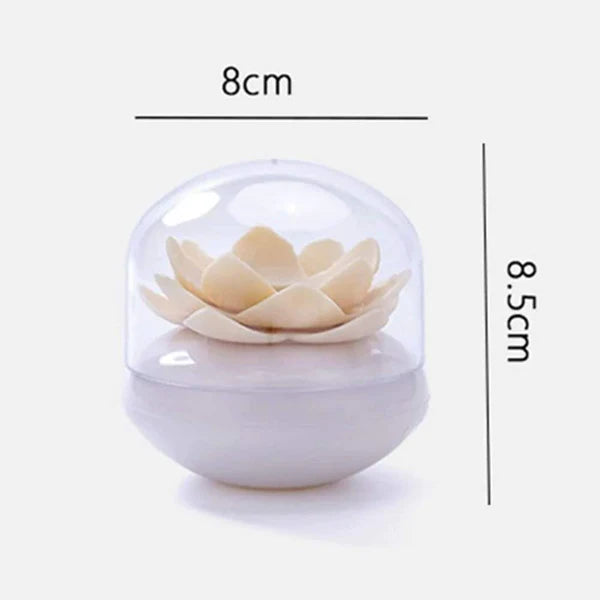 Lotus cotton swab /toothpick holder