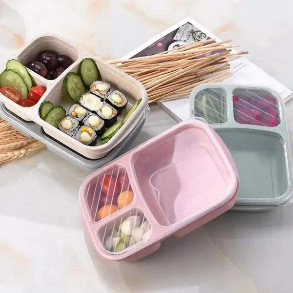 Wheat Straw Microwavable Lunch Box