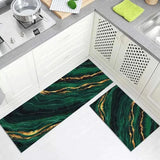 Quality Marbled Design Kitchen Anti-Slip Mats