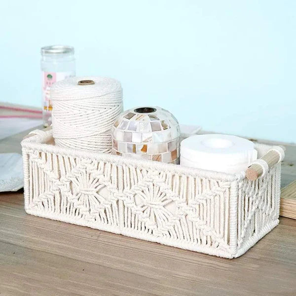 Multipurpose 2 in 1 Woven Storage Baskets