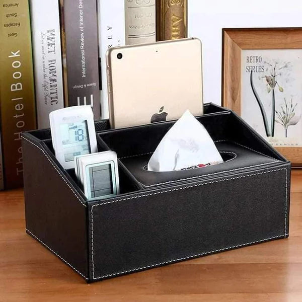 4in1 Leather Serviette Holder