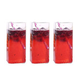 6pc Borosilicate Rectangular Glasses