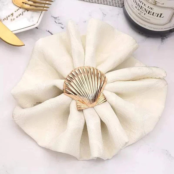 6pcs Sea Shell Theme Napkin Holder