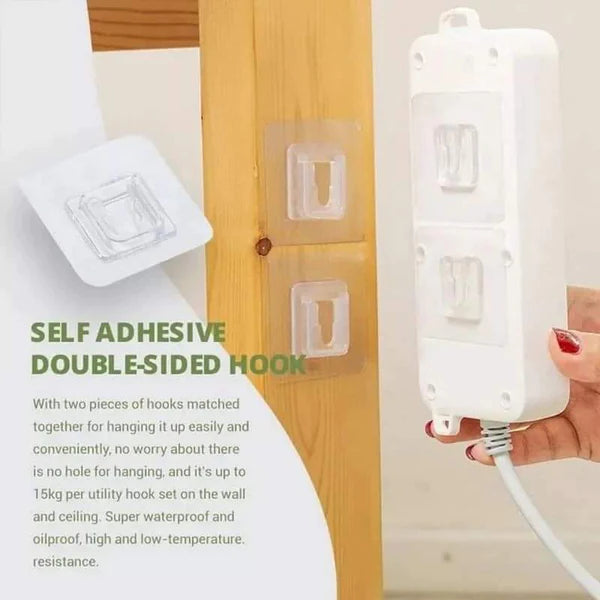 DIY Double Sided Adhesive Wall Hooks