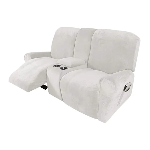 Velvet Recliner Sofa Covers 7 Seater