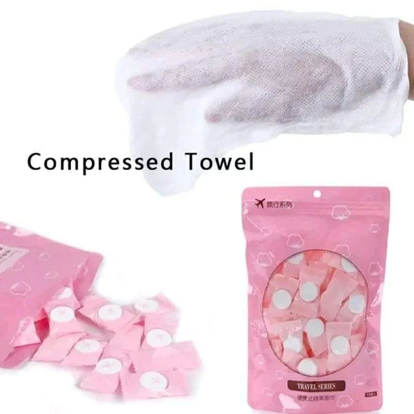 Disposable Compressed/ Patco Towels 100pcs