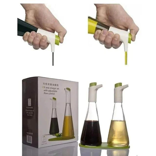 2Pcs Oil & Vinegar Set