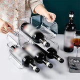 Triple Stackable Wine Bottle Rack