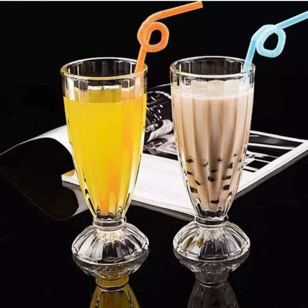 6pcs Milk Shake Glasses