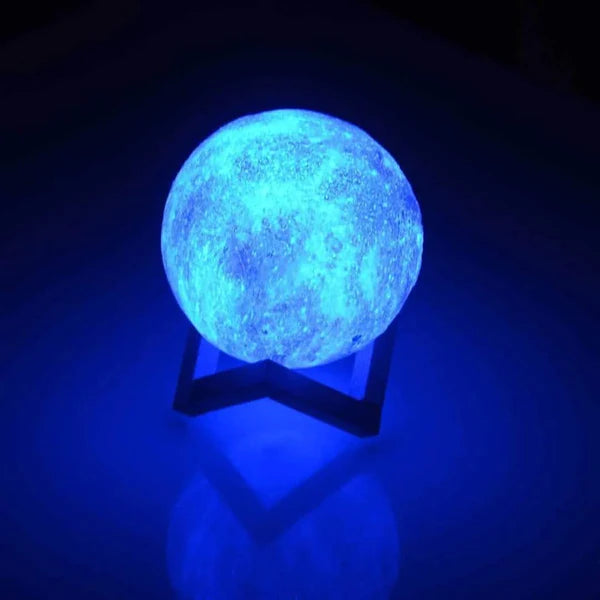 3D Printing Moon Night Light with Stand