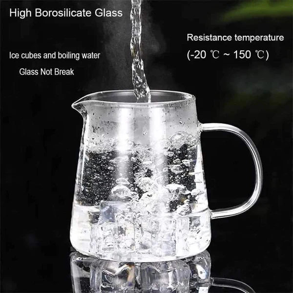 Heat Resistant Borosilicate Glass Jug