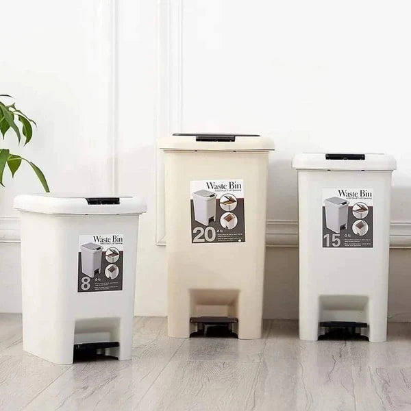 2 in 1 Pedal/push Dustbin 45l