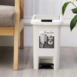 2 in 1 Pedal/push Dustbin 45l