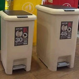 2 in 1 Pedal/push Dustbin 45l