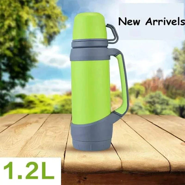 Double cap vacuum Flask 1.2Litres