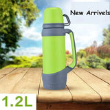 Double cap vacuum Flask 1.2Litres