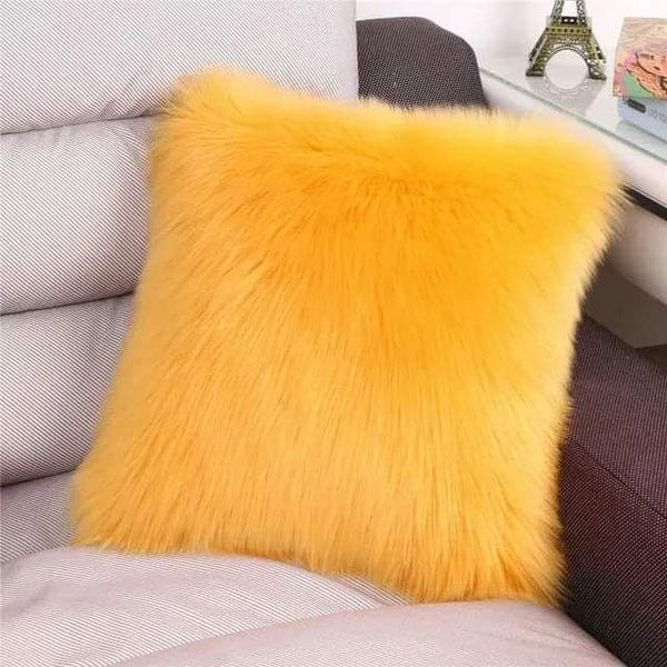 Elegant and Stylish Faux Fur Pillow Cases