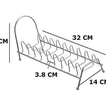 Stainless Steel Plate Rack