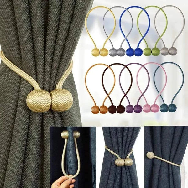 2pcs Magnetic Curtain Holders