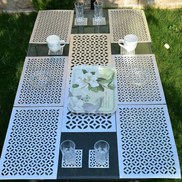 13pcs non woven tablemats set