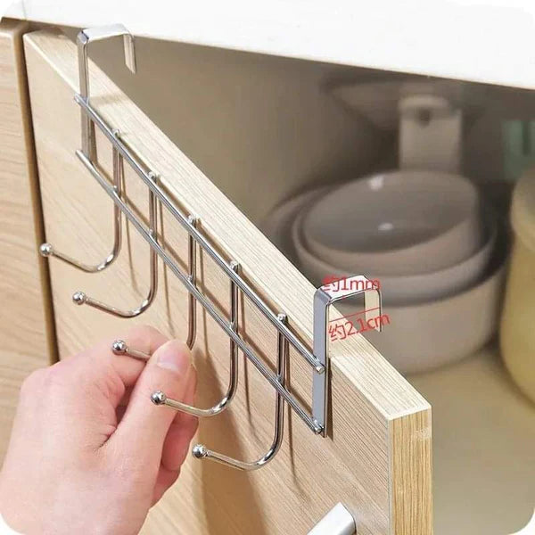 5hooks metallic multipurpose hanger