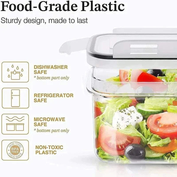 7pcs Food/Pantry Storage Containers