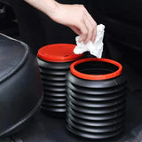 Collapsible Car Dustbin with Lid