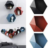 Hexagonal wall organizer