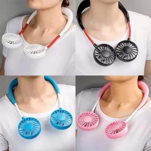 Portable Neck Hanging Fan