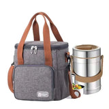 Insulated Lunch Bag with Removable Shoulder Strap