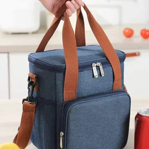 Insulated Lunch Bag with Removable Shoulder Strap