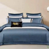 Luxury 100%Cotton Colored Satin Duvet cover