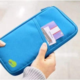 Travel passport documents organiser case