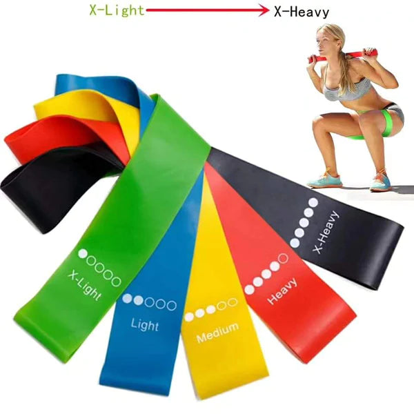 5pcs Resistance Training Bands