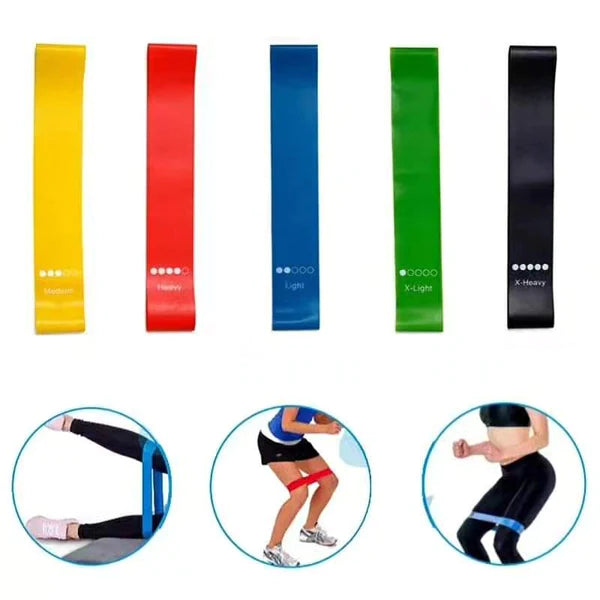 5pcs Resistance Training Bands