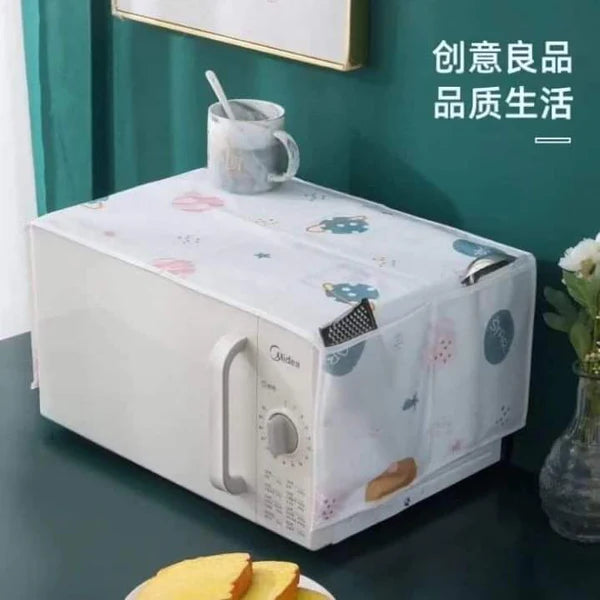 Microwave protective dust cover