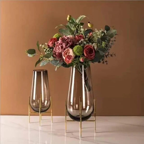 Light Luxury Flower vase with stand