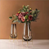 Light Luxury Flower vase with stand