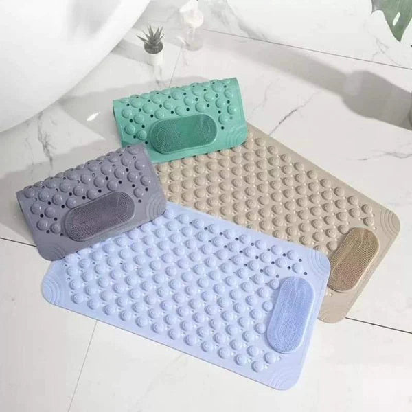 Bathroom Anti-Slip Mat with Foot Scrubber | Kenya – Homelux Kenya