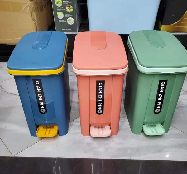 Coloured Pedal dustbin