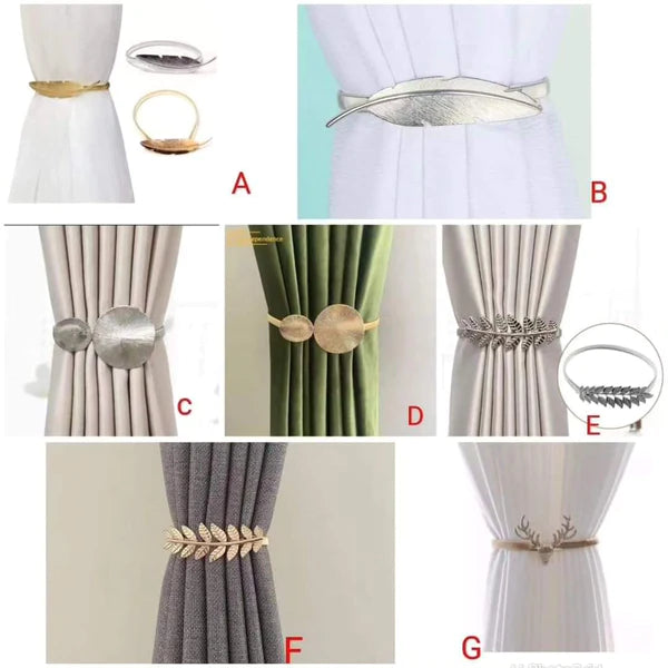 Spring Curtain/drapes tie backs