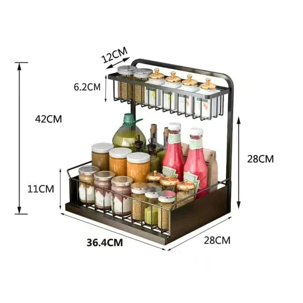 Multipurpose/spice storage rack