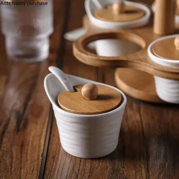 5Grid Rotating Spice Rack Set