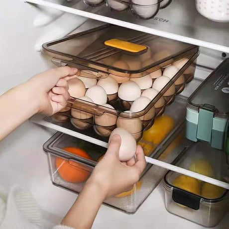 Thickened egg storage container