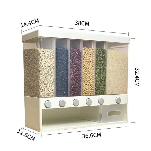 Rectangular Cereal dispenser