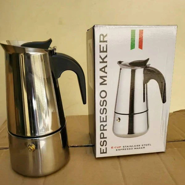 600ml Stainless steel coffee pot/Italian Espresso maker