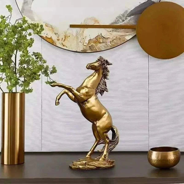 Luxury home decoration accessories horse Figurine